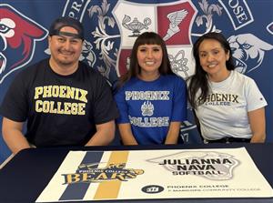 Julianna Nava Signing Day February 2025